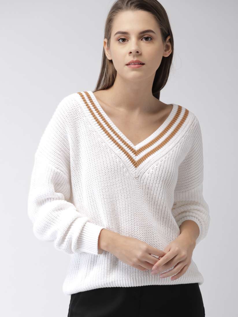 Forever 21 cream sweater online