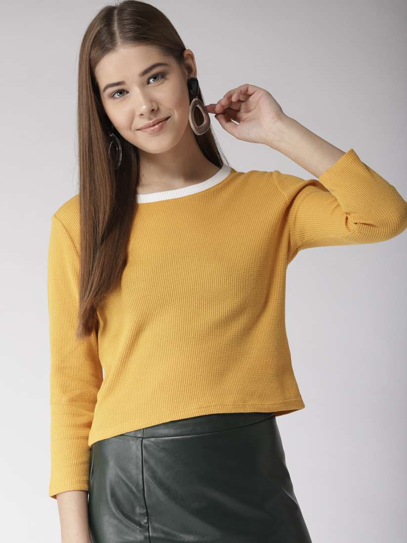 Mustard top forever 21 2025