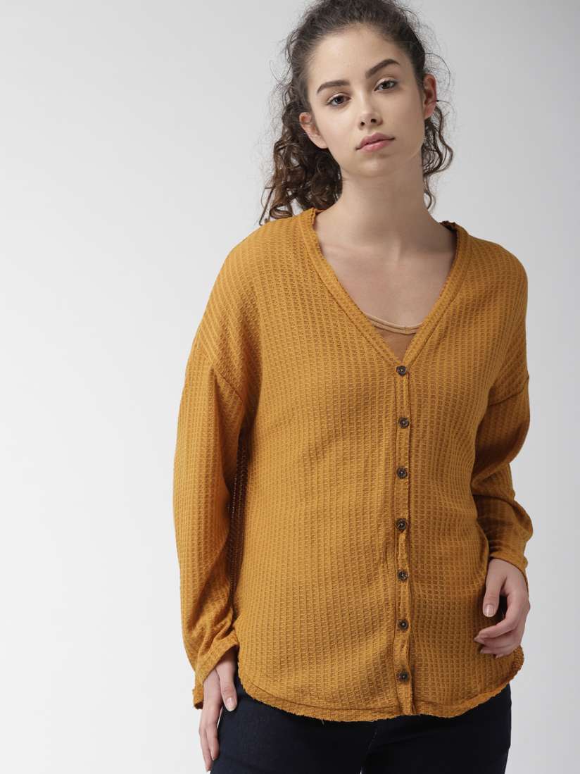 Yellow cardigan forever 21 on sale