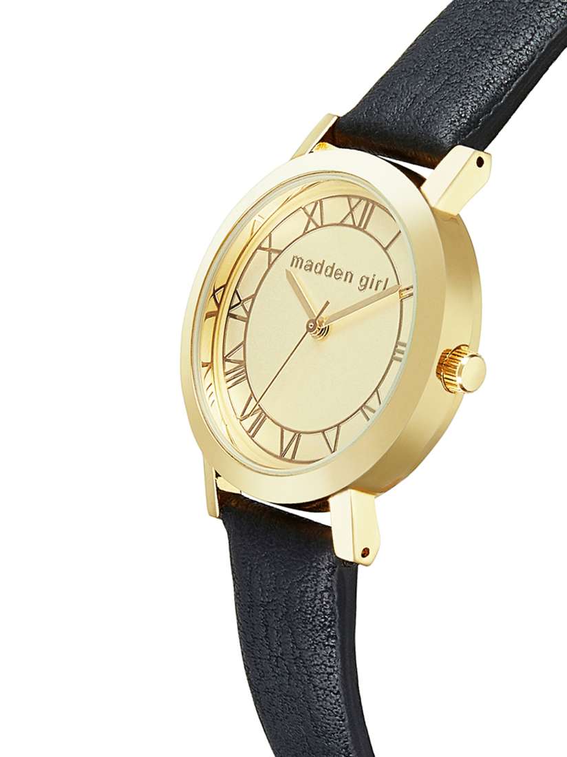 Buy Steve Madden Women Gold Toned Analogue Watch SMGS004G Watches for Women 7438300 Myntra