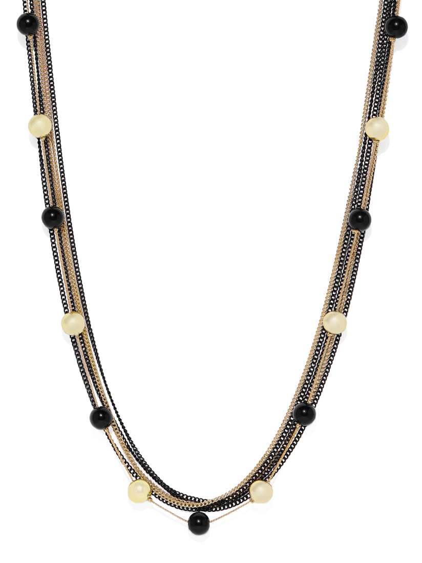 Myntra black metal jewellery sale