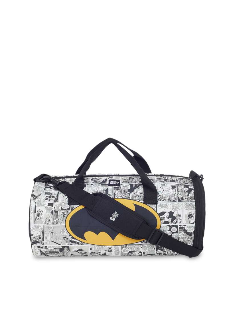 Buy The Souled Store Unisex Black White Batman Logo Duffel Bag Duffel Bag for Unisex 7441250 Myntra
