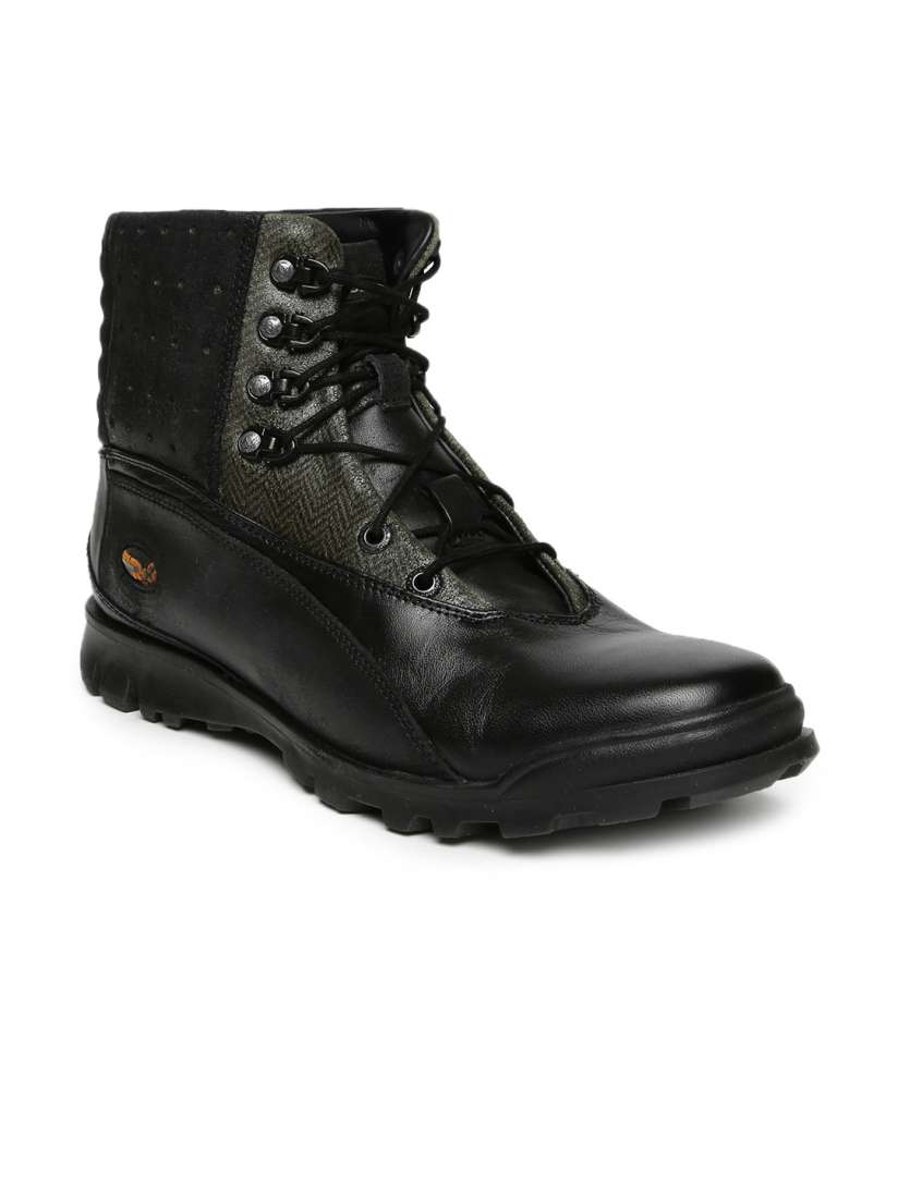 Woodland black boot on sale