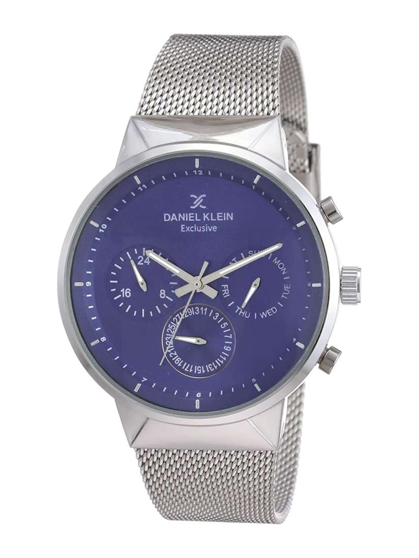 Buy Daniel Klein Men Blue Analogue Watch DK11750 Watches for Men 7442537 Myntra