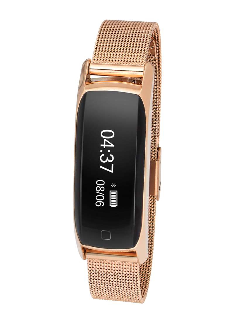 Buy TIMEX Unisex Gold Toned Blink HR Smart Band TW00SOS08 Fitness Bands for Unisex 7450743 Myntra