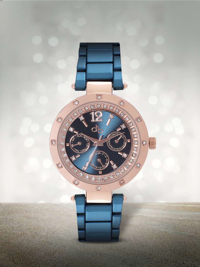 Buy DressBerry Women Blue Analogue Watch DW 18 DB8C Watches for Women 7459752 Myntra
