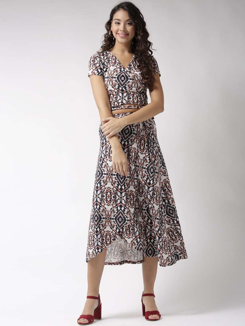 Two piece dress myntra on sale