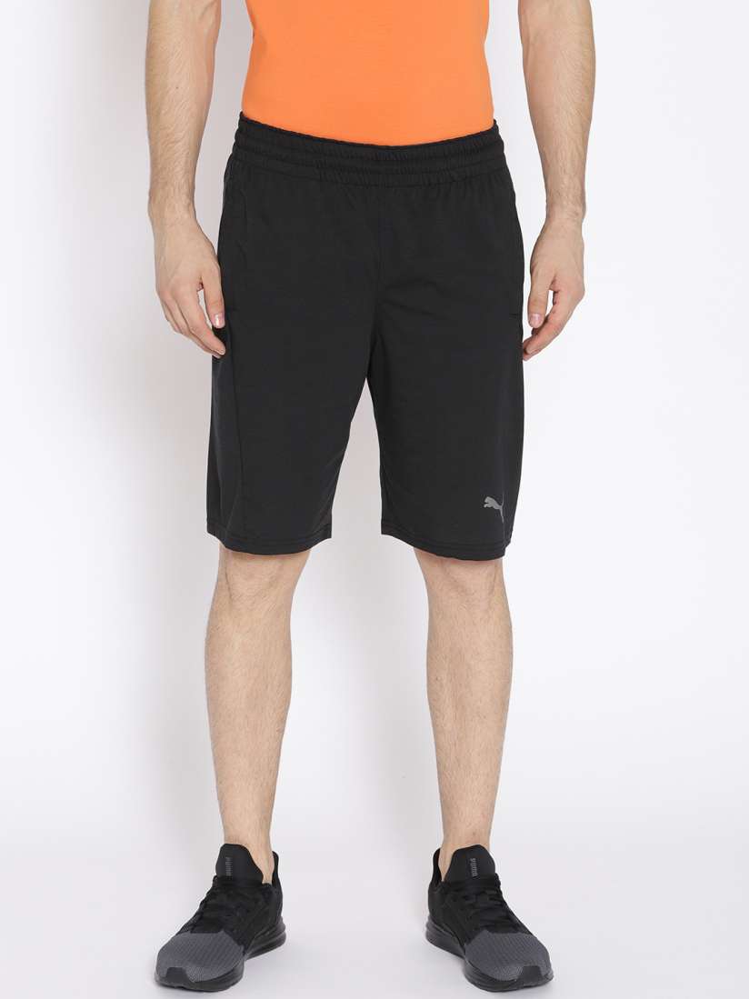 Buy Puma Men Black Solid A.C.E. Drirelease 10 Shorts Shorts for Men 7473670 Myntra