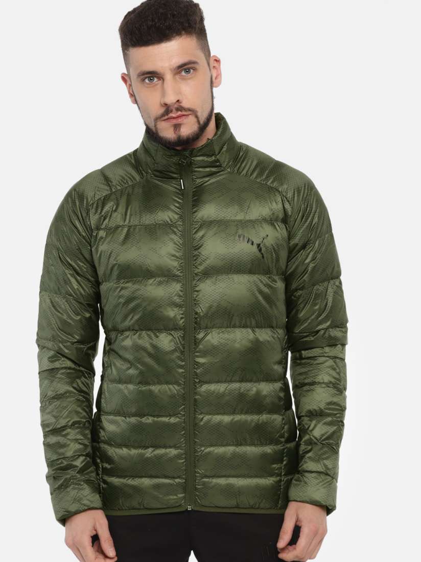 Puma downguard 600 long jacket olive store