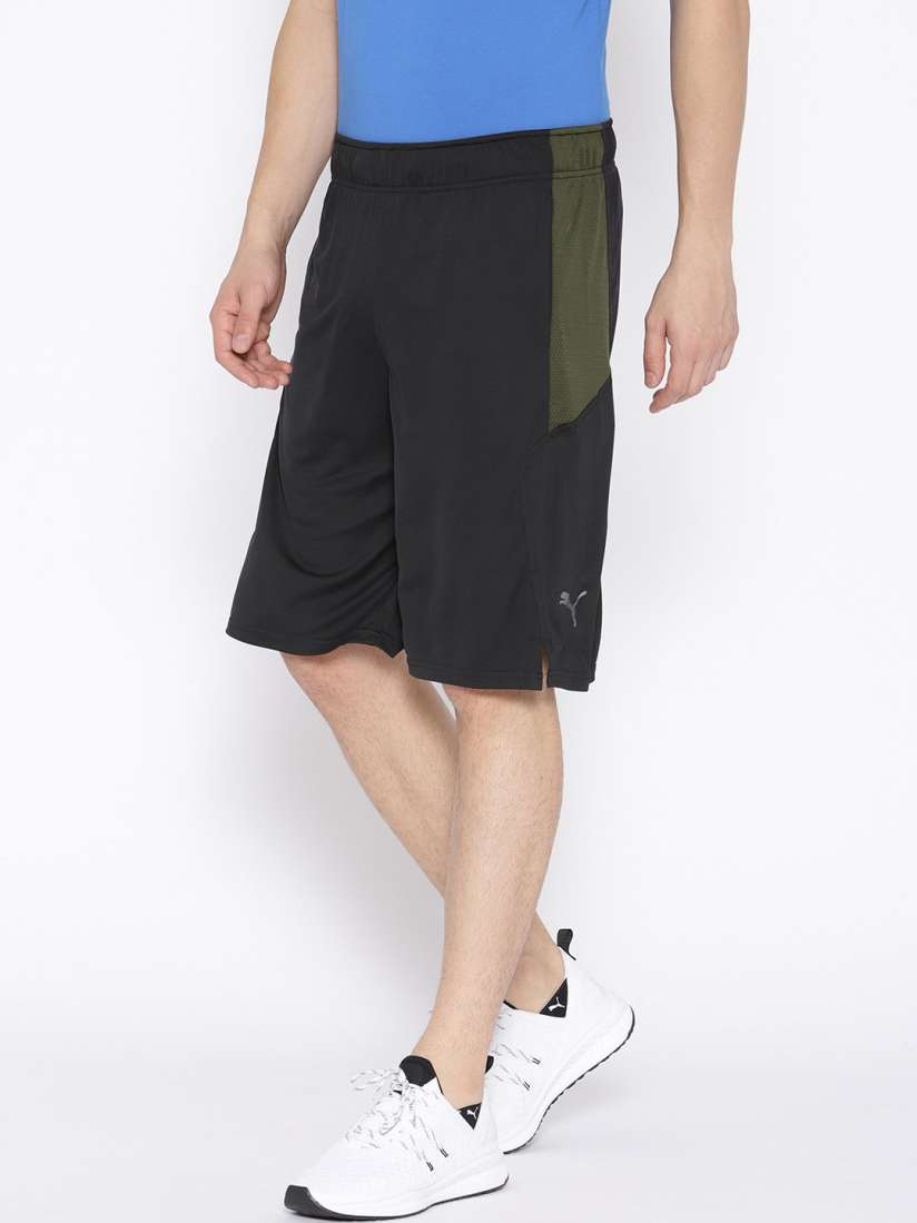 Buy Puma Men Black Solid Energy Knit Mesh 11 Sports Shorts Shorts for Men 8159297 Myntra