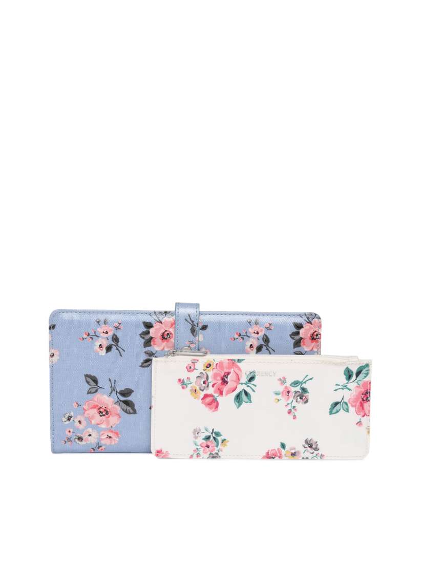 Buy Cath Kidston Women Blue Printed Travel Wallet With Detachable Purse Travel Accessory for Women 7475466 Myntra