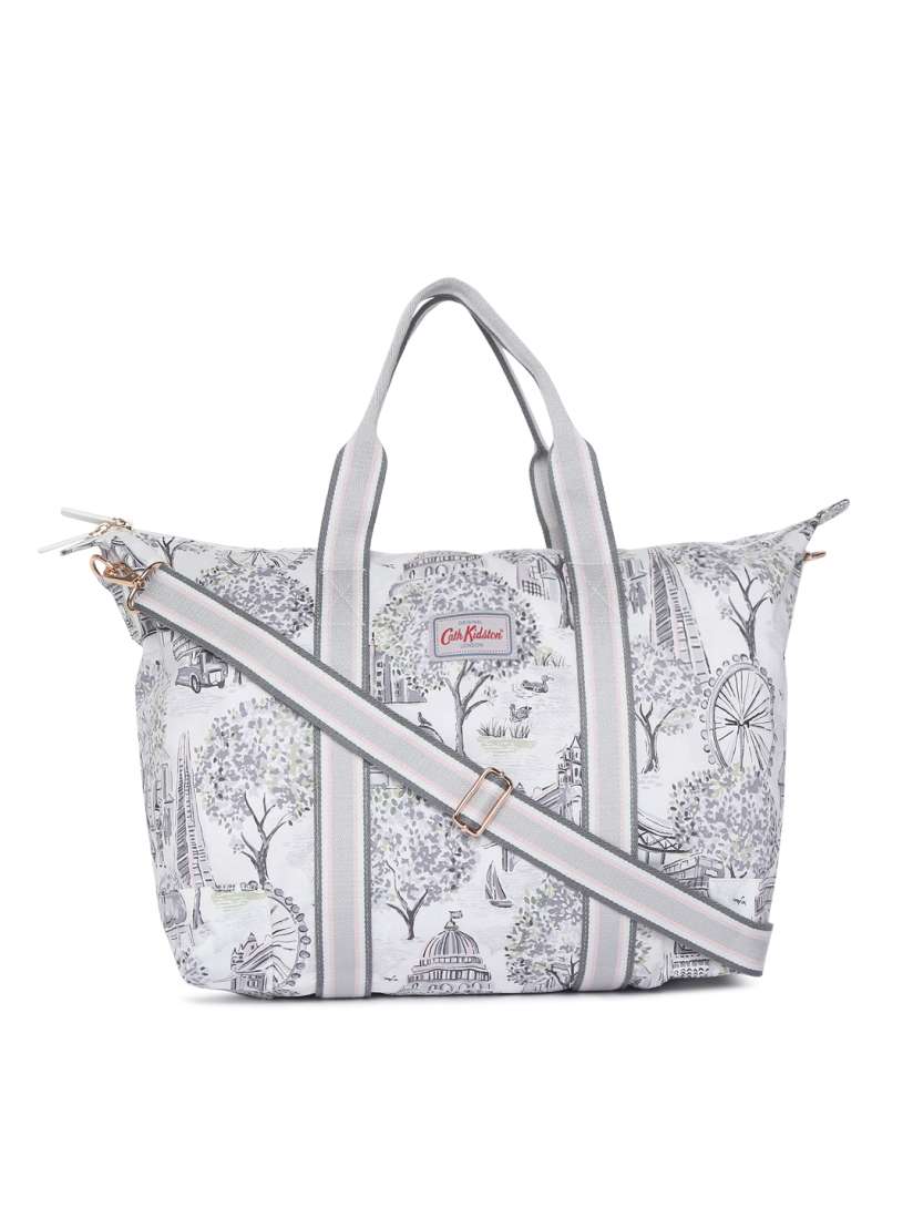 Buy Cath Kidston Grey Printed Foldaway Overnight Bag Travel Accessory for Women 7475468 Myntra