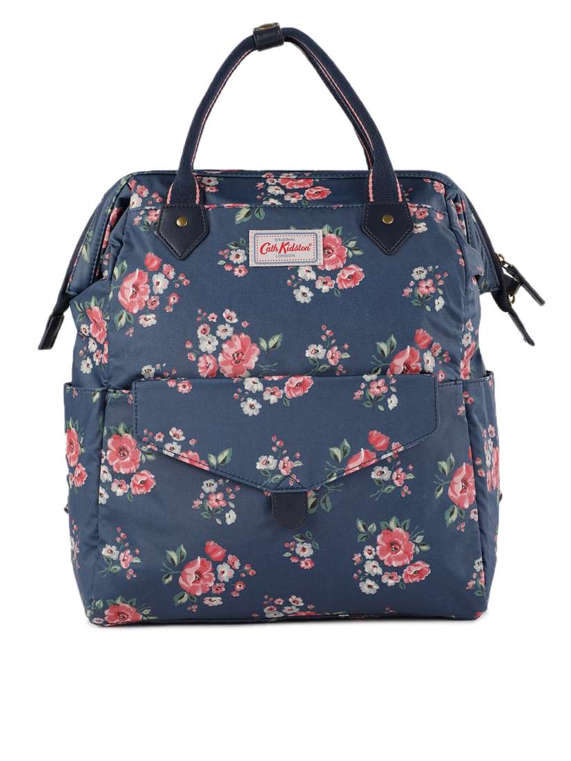 Buy Cath Kidston Women Navy Blue Floral Printed Frame Backpack Backpacks for Women 7477062 Myntra