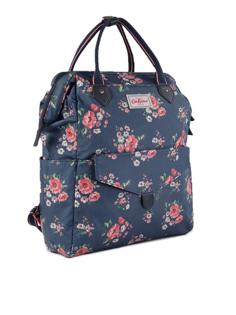 Buy Cath Kidston Women Navy Blue Floral Printed Frame Backpack Backpacks for Women 7477062 Myntra