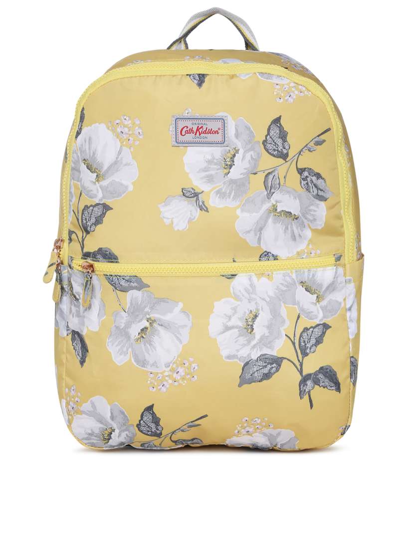 Buy Cath Kidston Women Yellow Graphic Backpack Backpacks for Women 7477069 Myntra