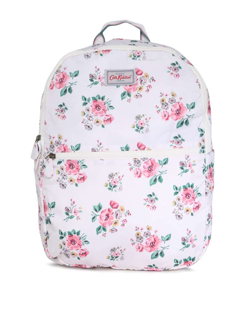Buy Cath Kidston Women White Floral Print Backpack Backpacks for Women 7477100 Myntra