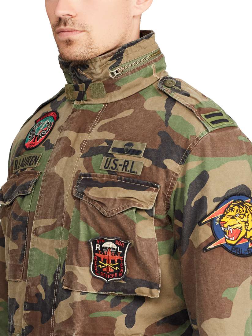 Ralph lauren polo army jacket outlet