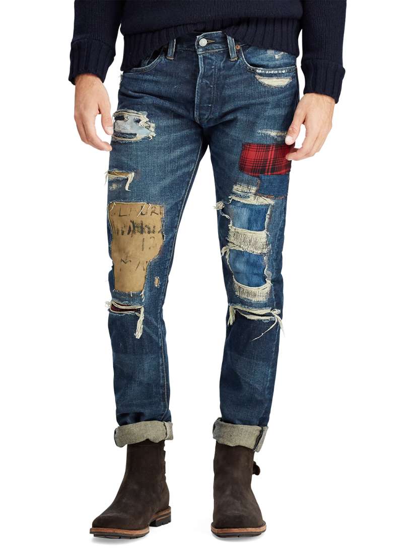 Ralph lauren distressed jeans shop