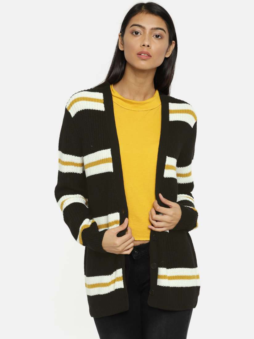 Forever 21 striped cardigan store