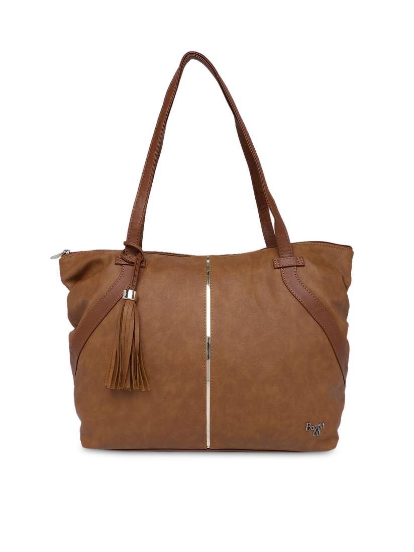 Buy Baggit Brown Solid Shoulder Bag Handbags for Women 7485151 Myntra