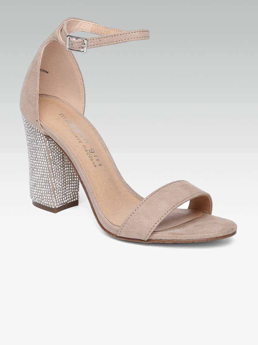 Steve madden heels beige on sale