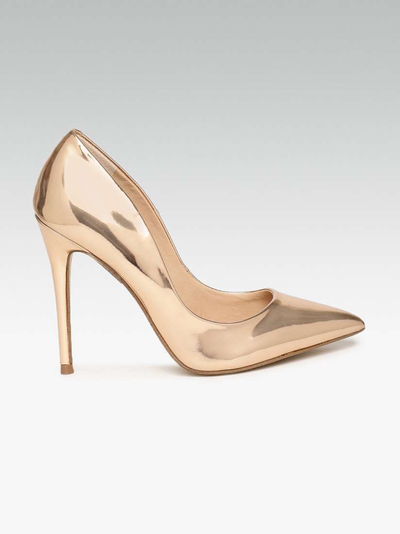 Buy Steve Madden Women Rose Gold Solid Pumps Heels for Women 7485533 Myntra