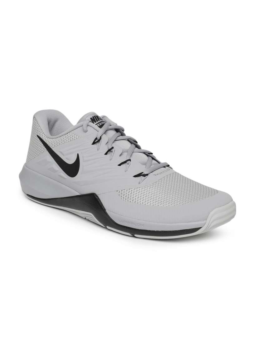 Buy Nike Men Grey Solid LUNAR PRIME IRON II Training Shoes Sports Shoes for Men 7487583 Myntra