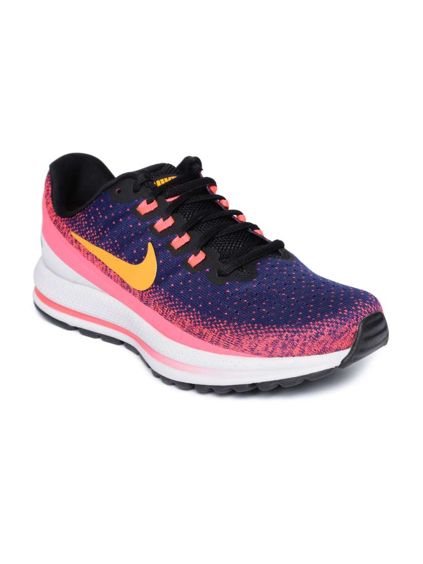 Buy Nike Men Blue Pink Air Zoom Vomero 13 Running Shoes Sports Shoes for Men 7487594 Myntra