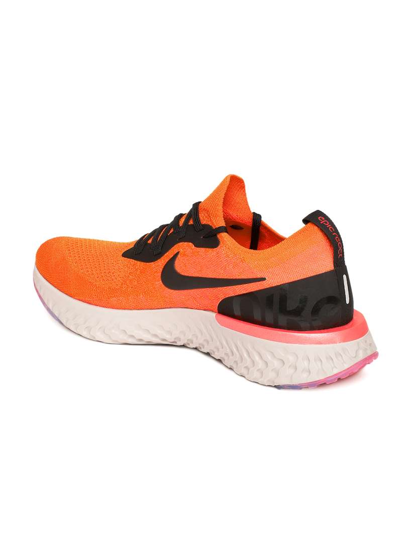 Buy Nike Men Orange EPIC REACT FLYKNIT Running Shoes Sports Shoes for Men 7487628 Myntra