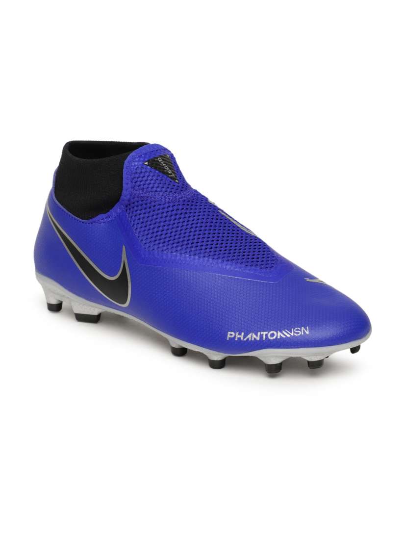 Buy Nike Unisex Blue PHANTOM VSN ACADEMY Football Shoes Sports Shoes for Unisex 7487648 Myntra