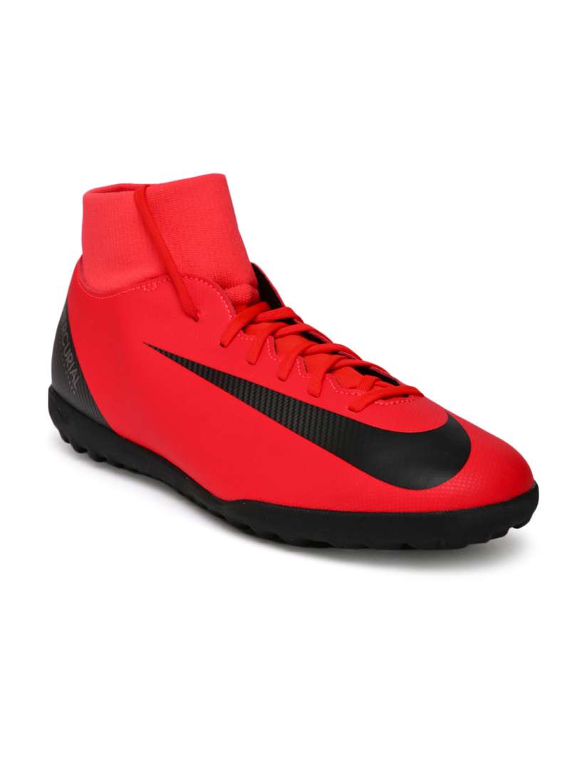 Buy Nike Kids Red SUPERFLY 6 CLUB CR7 TF Junior Football Shoes Sports Shoes for Unisex 7487686 Myntra