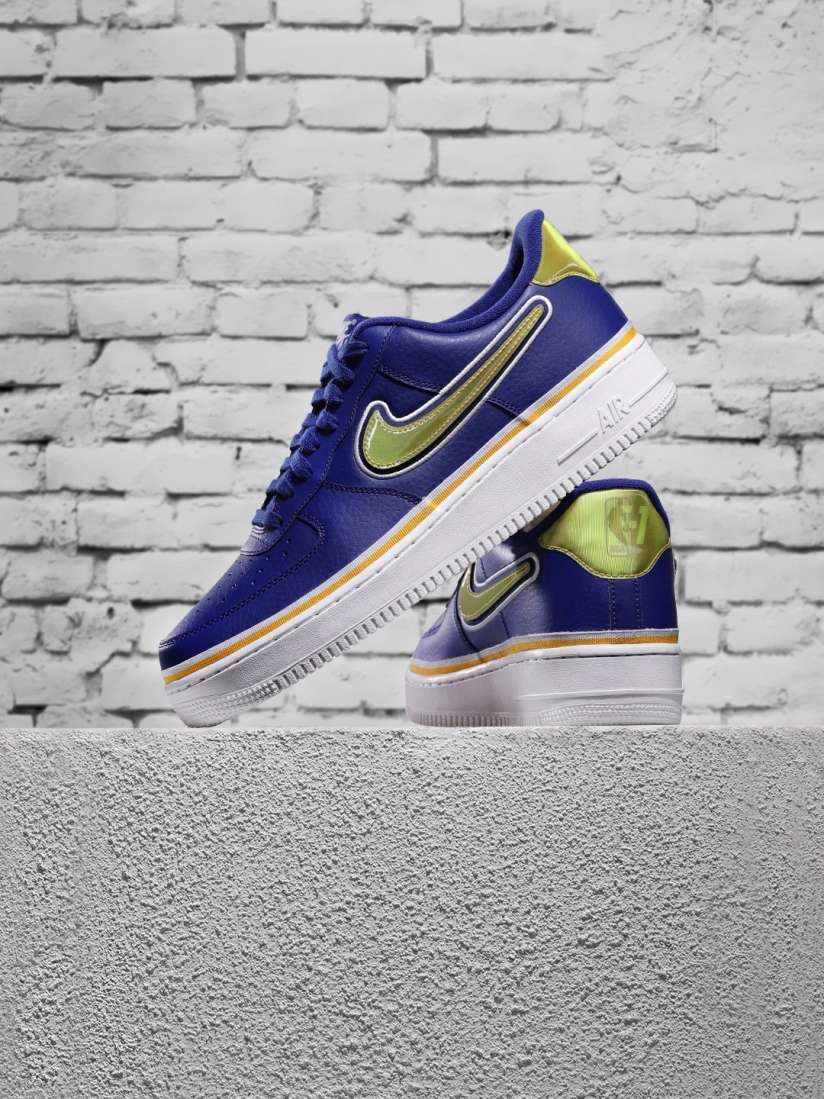 Nike air force 1 07 leather blue best sale