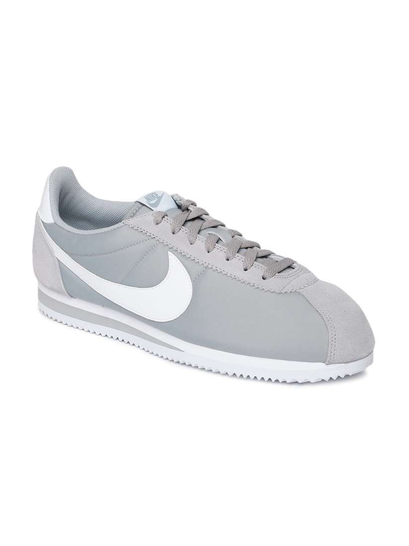 Buy Nike Men Grey Classic Cortez Nylon Casual Shoes Casual Shoes for Men 7487787 Myntra