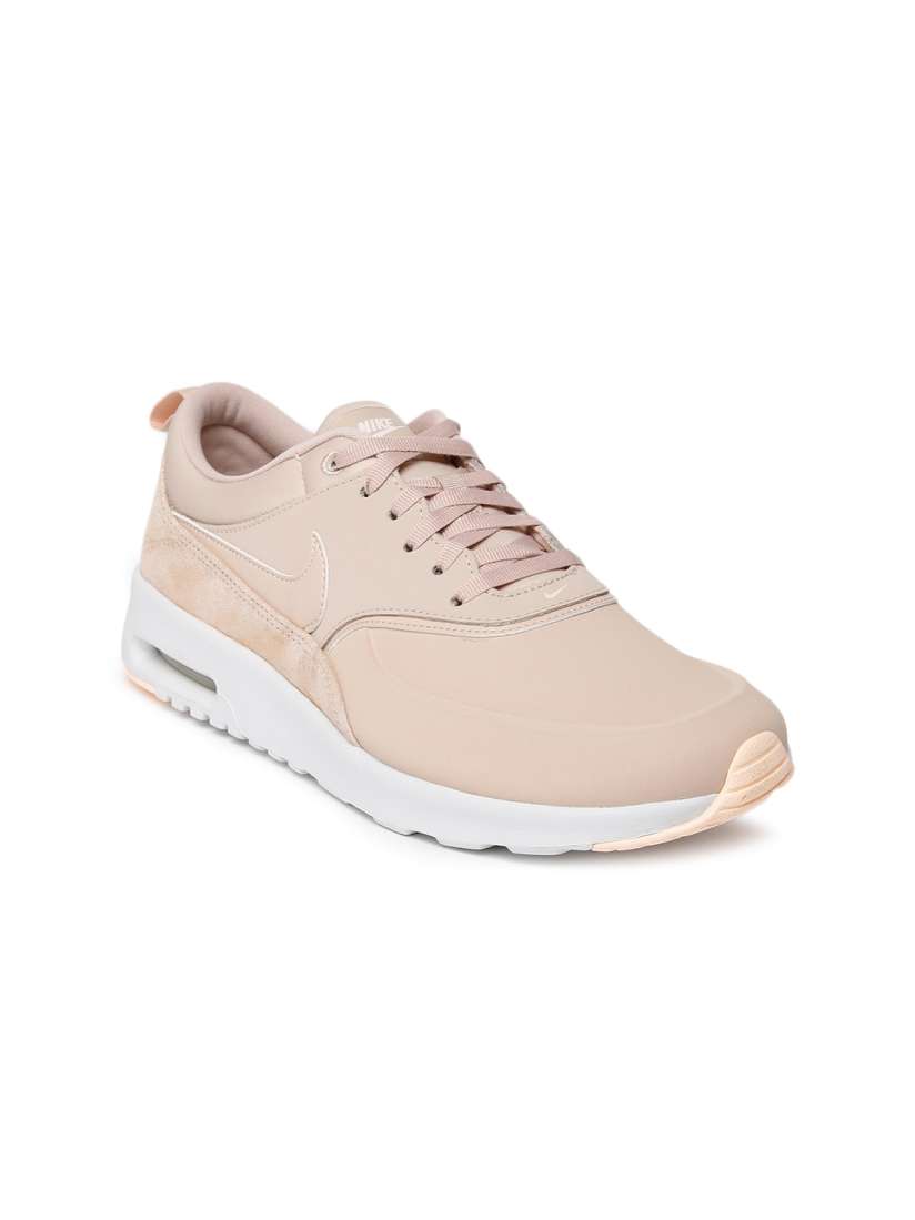 Buy Nike Women s Beige Air Max Thea Premium Sneakers Casual Shoes for Women 7487810 Myntra