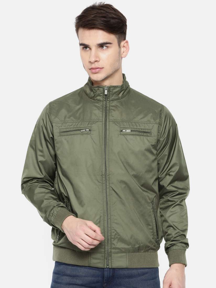 Pepe jeans olive green jacket top