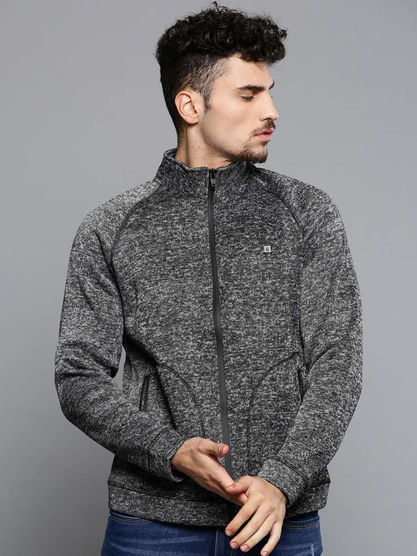 Buy Louis Philippe Sport Men Charcoal Grey Solid Tailored Jacket Jackets for Men 7490324 Myntra