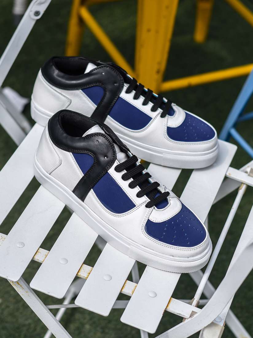 Buy Doc Martin Men White Blue Colourblocked Sneakers Casual Shoes for Men 7491403 Myntra