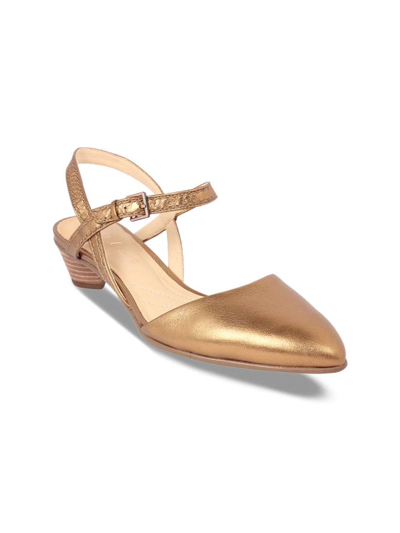 Clarks ladies gold sandals hotsell