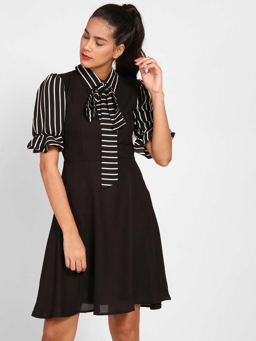 Stalkbuylove black dress cheap