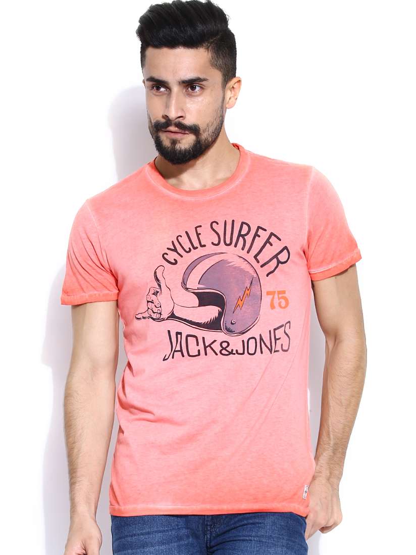 Jack and jones t shirt myntra discount
