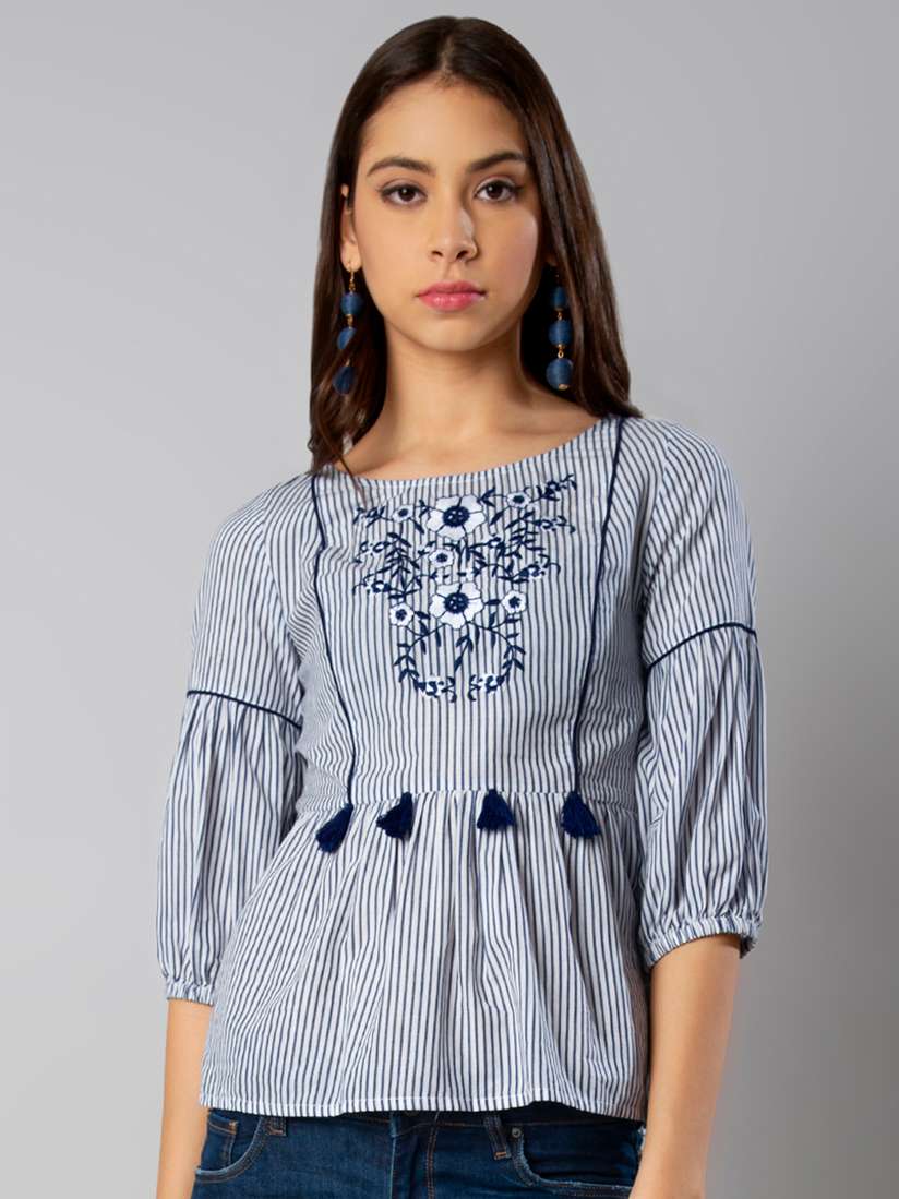 faballey peplum tops