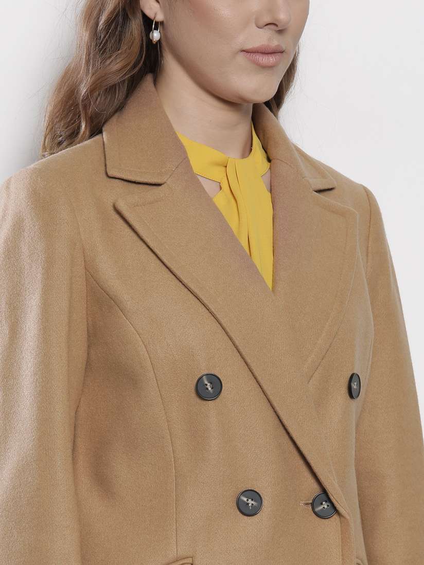 Dorothy perkins beige coat top