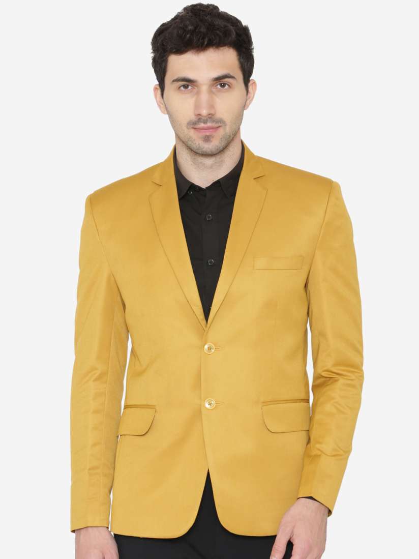 Yellow tailored blazer on sale