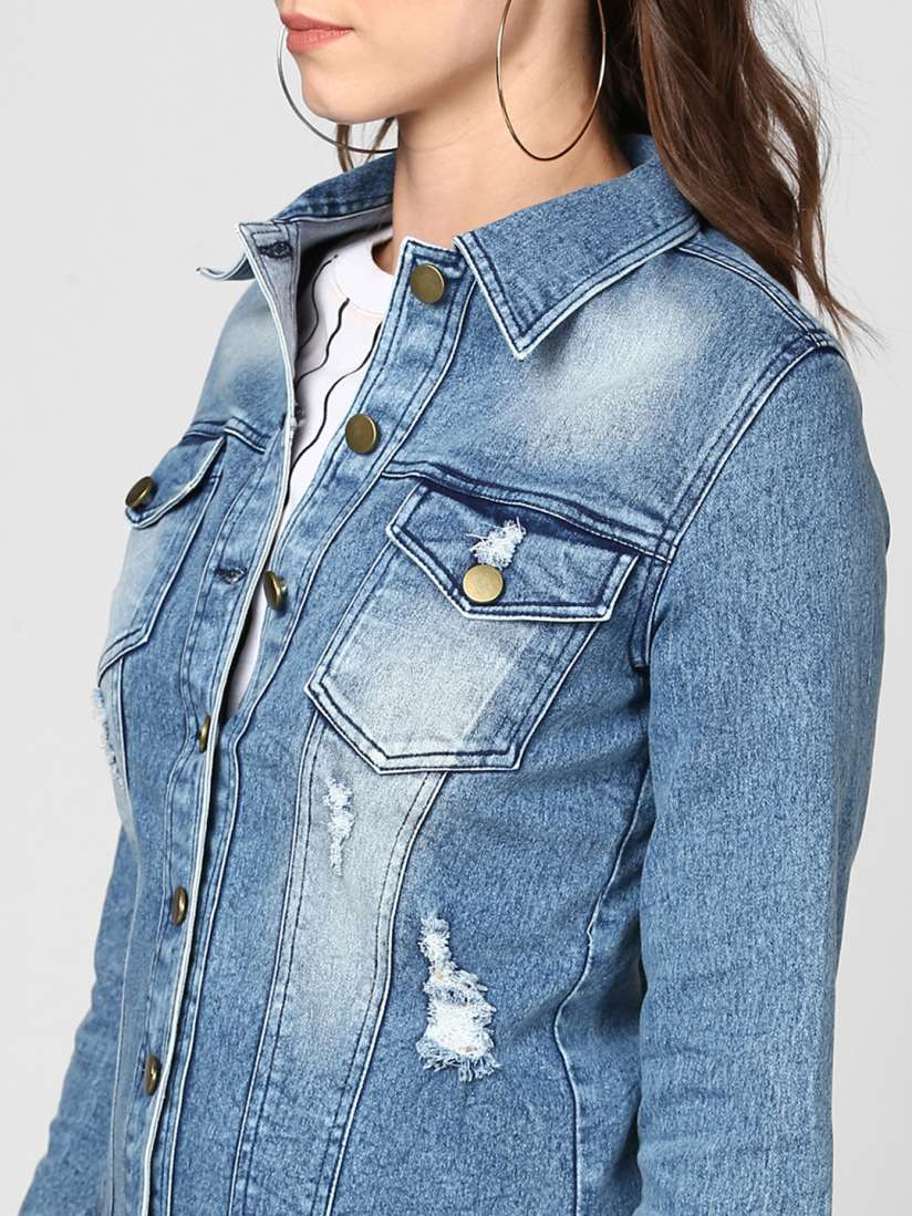 Stylestone denim jacket top