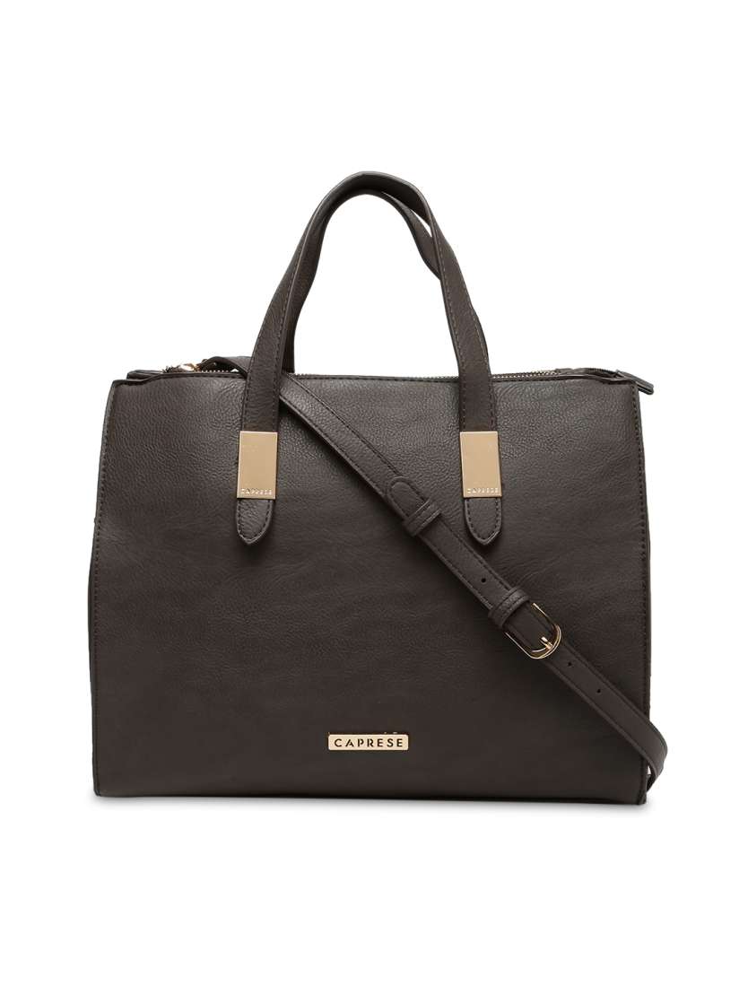 Caprese grey solid handheld bag online