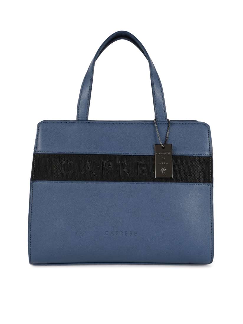 Buy Caprese Blue KATE Solid Handheld Bag Handbags for Women 7532363 Myntra