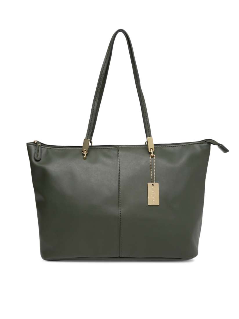 Buy Caprese Green Solid Shoulder Bag Handbags for Women 7532452 Myntra
