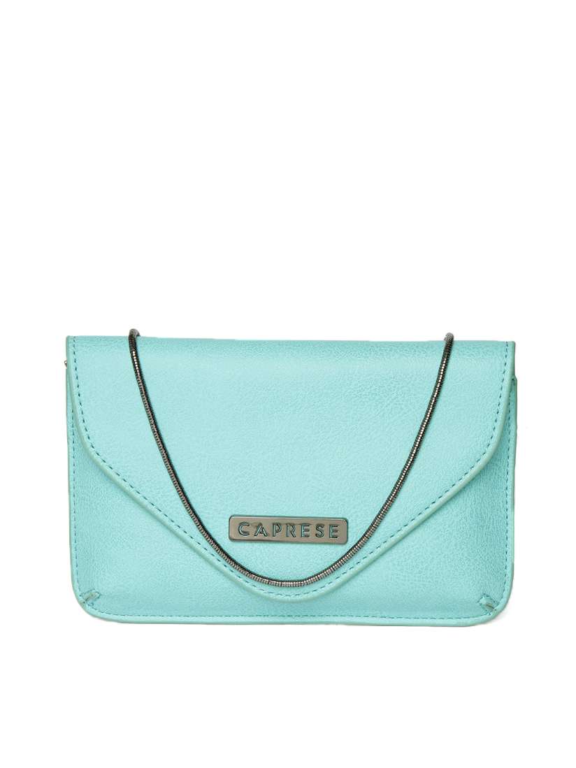 Buy Caprese Blue Solid Sling Bag Handbags for Women 7533848 Myntra