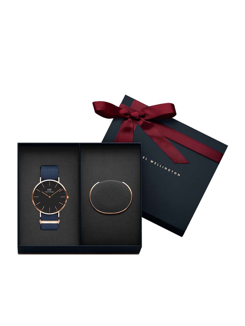 Buy Daniel wellington Men Classic Black Bayswater 40mm Classic Bracelet Watch Gift Set DW00500269 Watch Gift Set for Men 7539764 Myntra