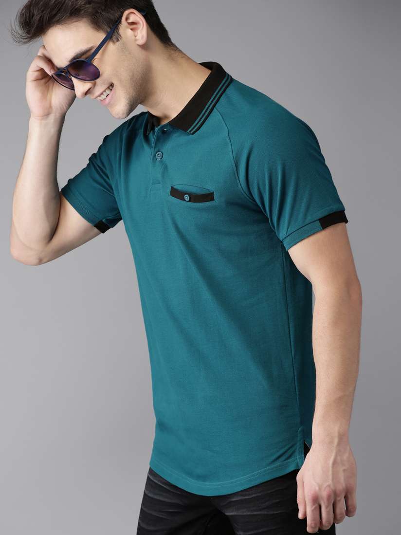 Myntra collar t shirt new arrivals